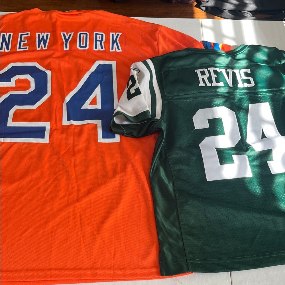 New York JETS & METS Revis Women's Jerseys 2 for 1
